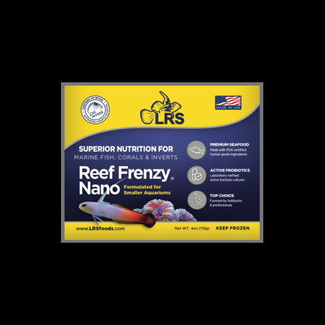 LRS Reef Frenzy® NANO 4 oz – Last Frontier Aquatics LLC
